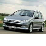 Автозапчасти кузова для PEUGEOT 206 (2) 1998–2009 в Минске