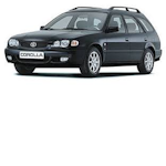Кузовные автозапчасти TOYOTA COROLLA (E11) 2000–2002