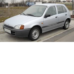Aвтозапчасти кузова в Минске, Toyota Starlet P9 1996-1999, пороги Toyota Starlet, арки Toyota Starlet, крылья Toyota Starlet, капот Toyota Starlet, бамперы Toyota Starlet, фары Toyota Starlet, фонари Toyota Starlet, зеркала Toyota Starlet, ул. Лещинского 